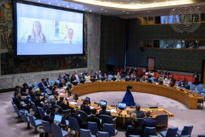 Kateryna Rashevska at Security Council